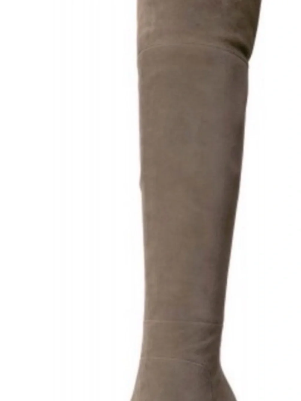 Pour La Victoire Grey suede Serra Over Knee Boots 8